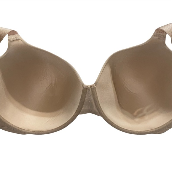 NEW Vanity Fair Beauty Back Smoothing Full-Figure Contour Bra 76380 Neutral 44D - Picture 5 of 12